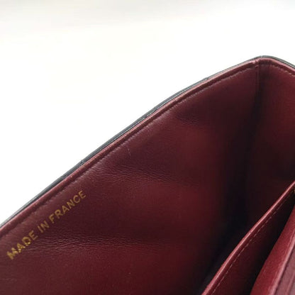 Chanel Diana Matelasse Serial Number Unknown Leather Black Shoulder Bag Gold