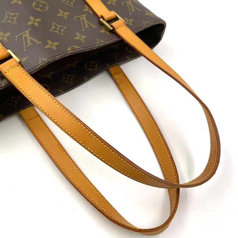 Louis Vuitton Vavin GM Monogram Shoulder Bag Leather X PVC Brown Tote Bag Gold