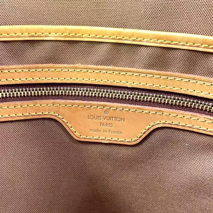 Louis Vuitton Vavin GM Monogram Shoulder Bag Leather X PVC Brown Tote Bag Gold