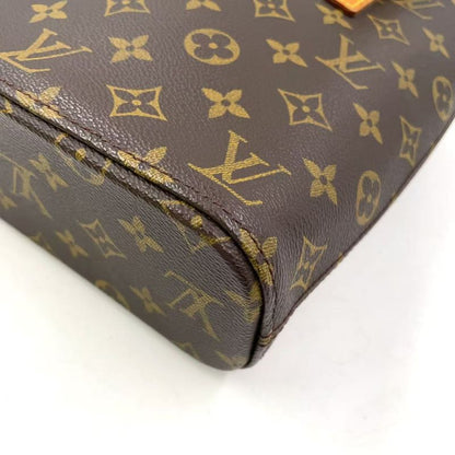Louis Vuitton Vavin PM Monogram Leather × PVC Brown Handbag Gold M51172