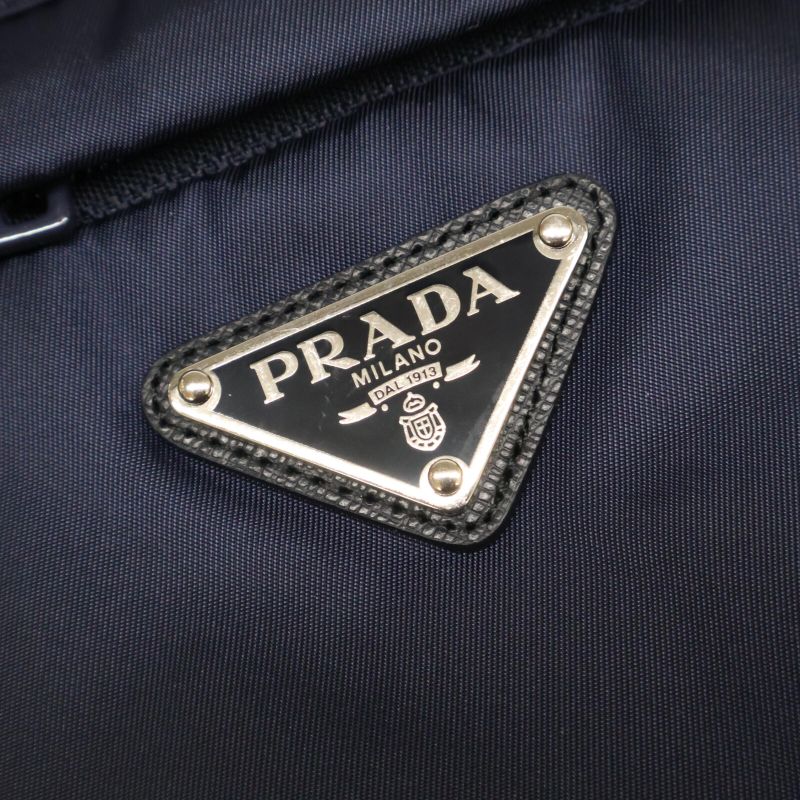 Prada Sgn939 S191 Re-nylon Gabardine Puffer Coat Hooded