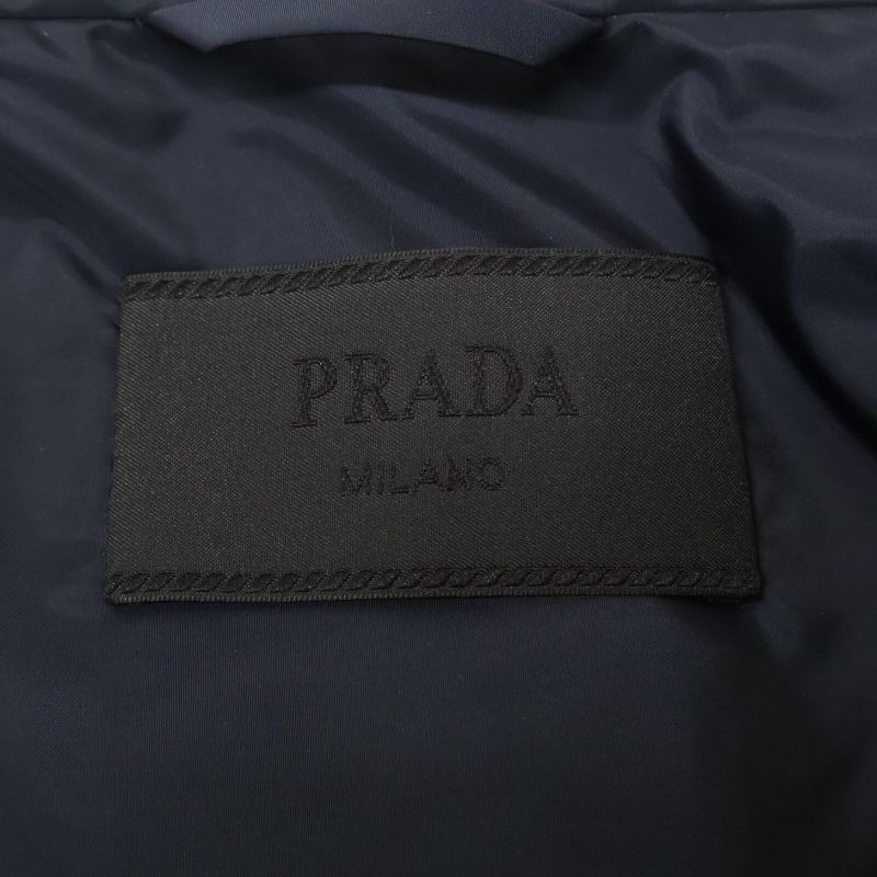 Prada  /22 Sgy091 Nylon Down With Arm Triangle Logo Plate 52