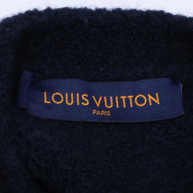 Louis VuittonRm212q VSS Hln43w Intarsia Crew Neck Knit