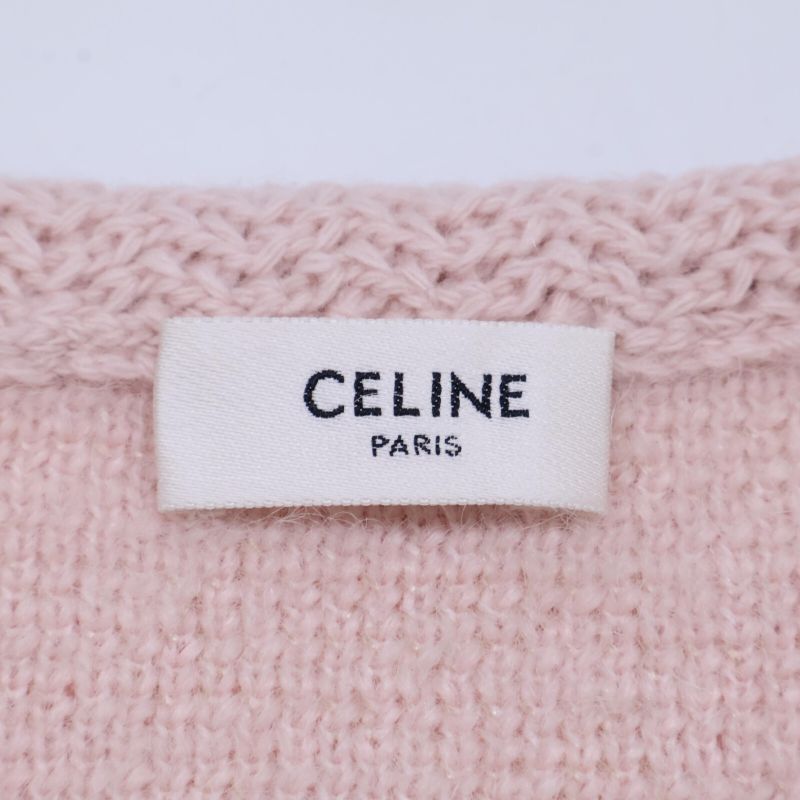 Celine   23AW 2a43y270r Chasseur Jacket Brushed Mohair Knit M