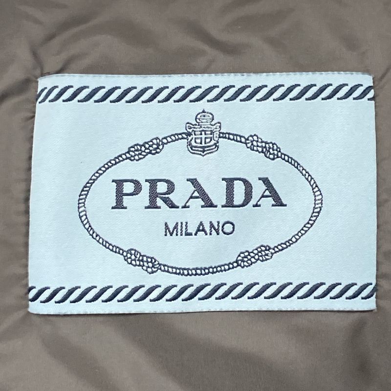 Prada  Authentic 29e117 Fur Triangle Logo Down 40