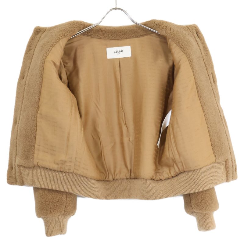 Celine Beautiful  Authentic 2v22v382v Cashmere Silk Chelsea Blouson 34