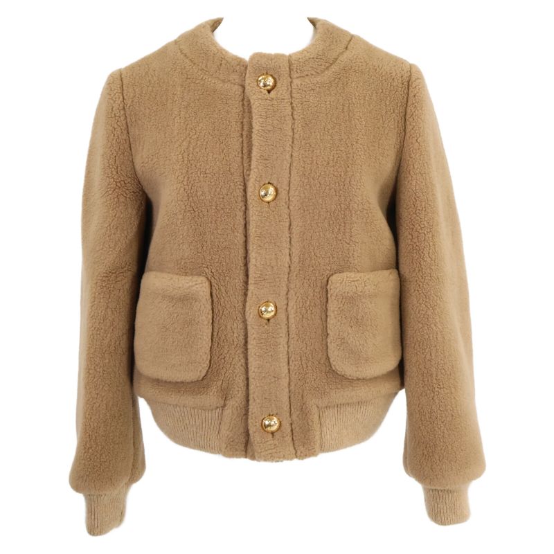 Celine Beautiful  Authentic 2v22v382v Cashmere Silk Chelsea Blouson 34