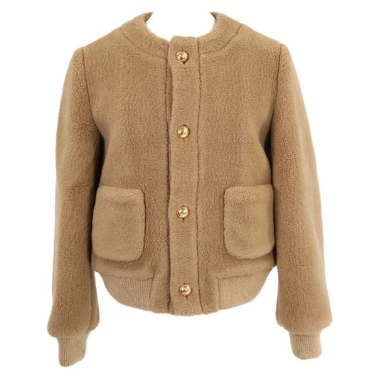 Celine Beautiful  Authentic 2v22v382v Cashmere Silk Chelsea Blouson 34