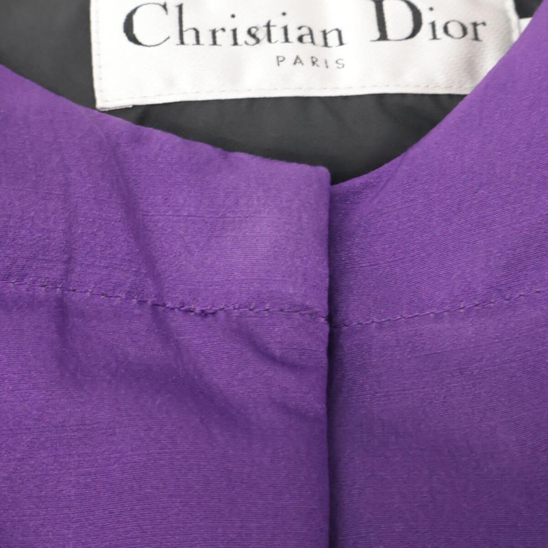 Christian DIOR 347c52a1537 BEE Silk Blend Belted Puffer XS