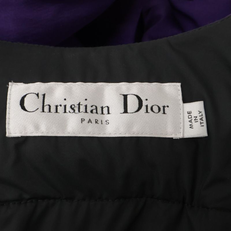 Christian DIOR 347c52a1537 BEE Silk Blend Belted Puffer XS