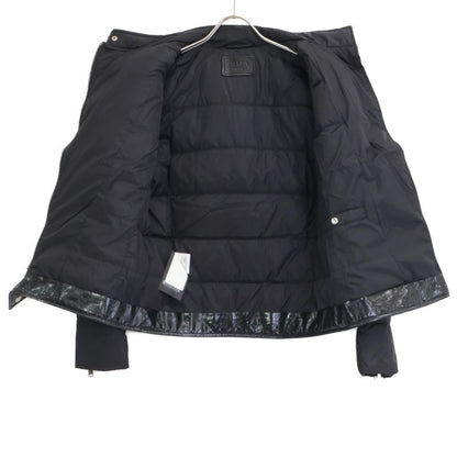 Prada13AW LeatherNylon-switched Riders 40