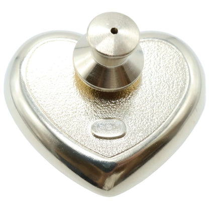 Chanel Similar A22V Ab7007 Coco Mark Rhinestone Heart Motif Faux Pearl Brooch