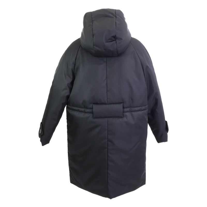 Prada 24 Years 292197 S000 1WQ8 Li Nylon Down Coat 40