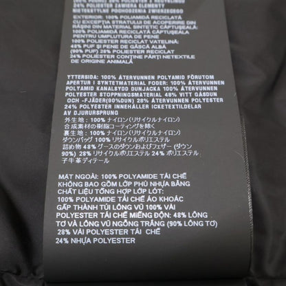 Prada 24 Years 292197 S000 1WQ8 Li Nylon Down Coat 40