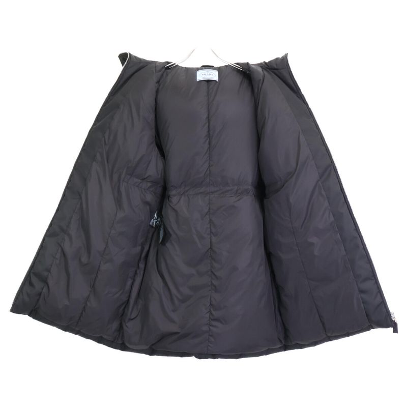 Prada 24 Years 292197 S000 1WQ8 Li Nylon Down Coat 40