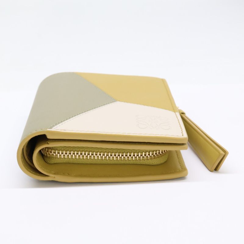 Loewe Made In 25 Years C510ncwx01 Puzzle Compact Wallet /