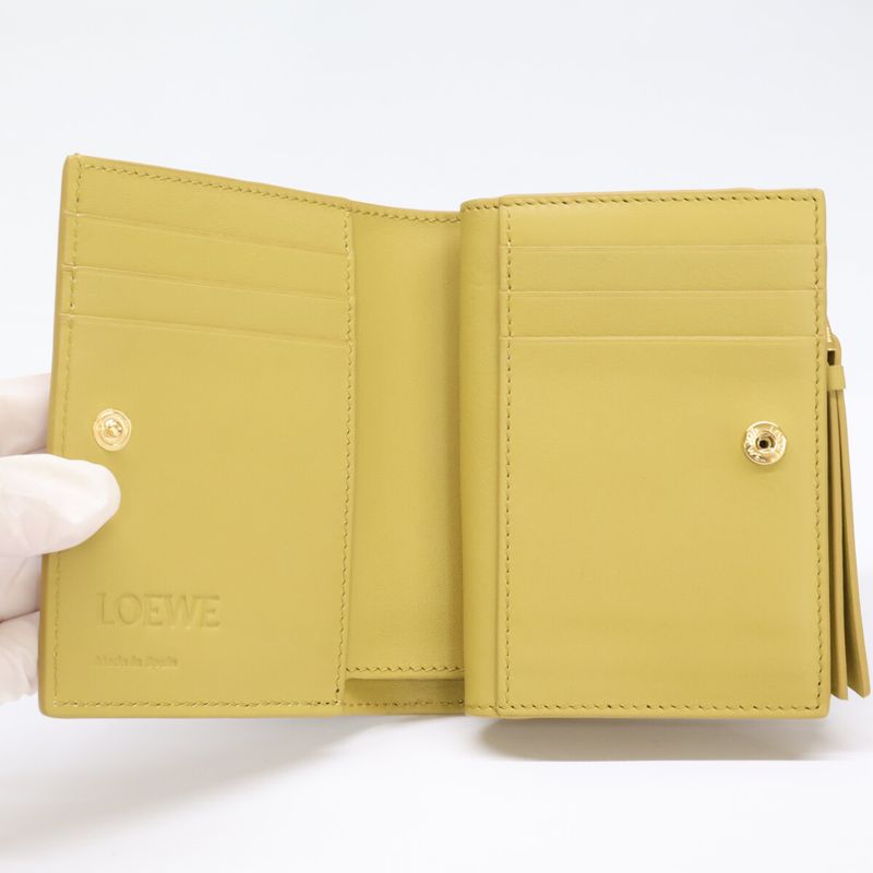 Loewe Made In 25 Years C510ncwx01 Puzzle Compact Wallet /