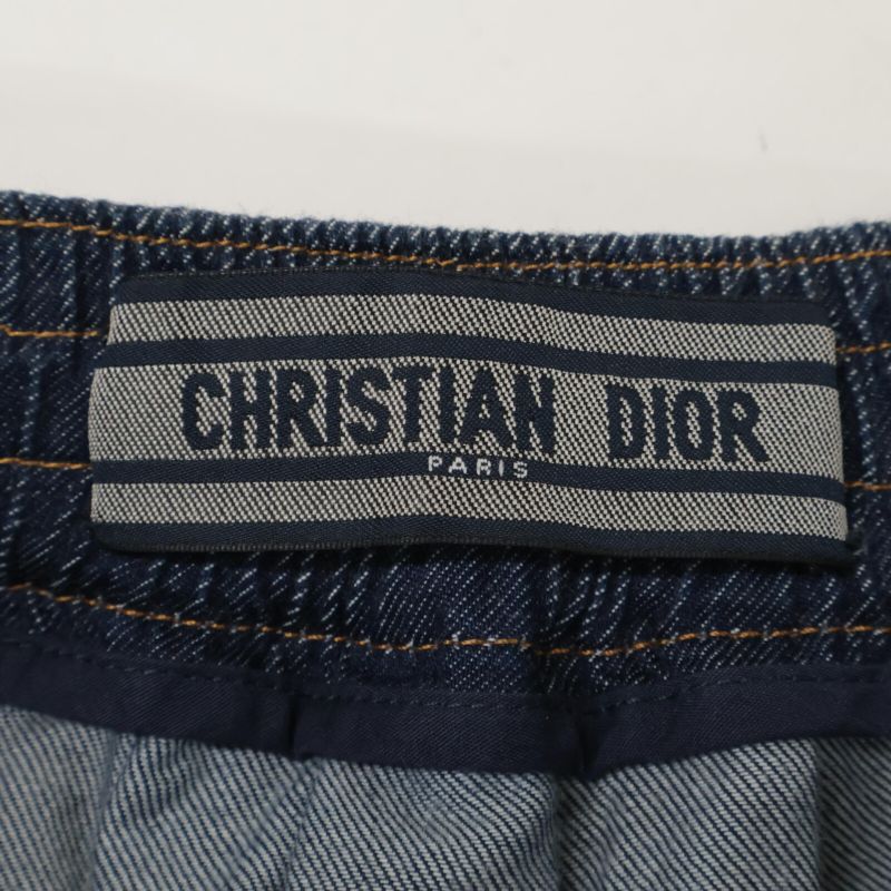Christian DIOR  Official 222j16a3517 Logo Line Denim F36/i40