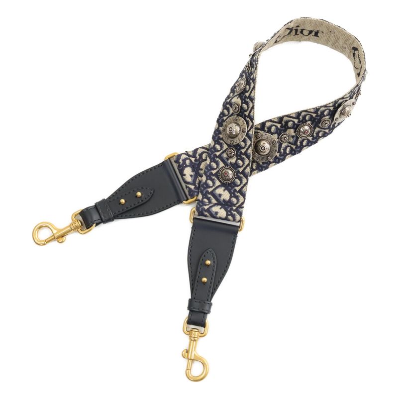 Christian DIOR Oblique Concho Diorissimo Bag Strap