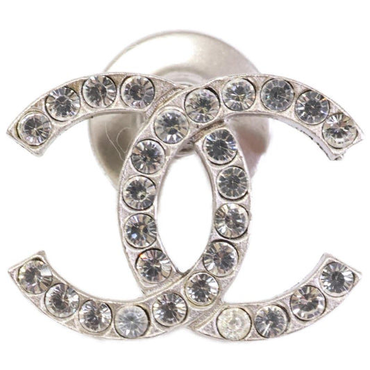 Chanel Rhinestone Coco Mark Pin