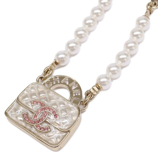 Chanel Similar B24S Abd331 Bag Motif Coco Mark Pearl Chain