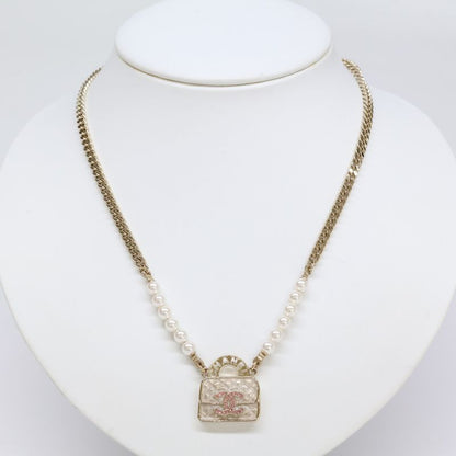 Chanel Similar B24S Abd331 Bag Motif Coco Mark Pearl Chain