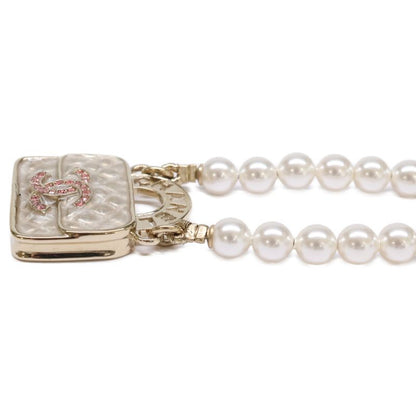 Chanel Similar B24S Abd331 Bag Motif Coco Mark Pearl Chain