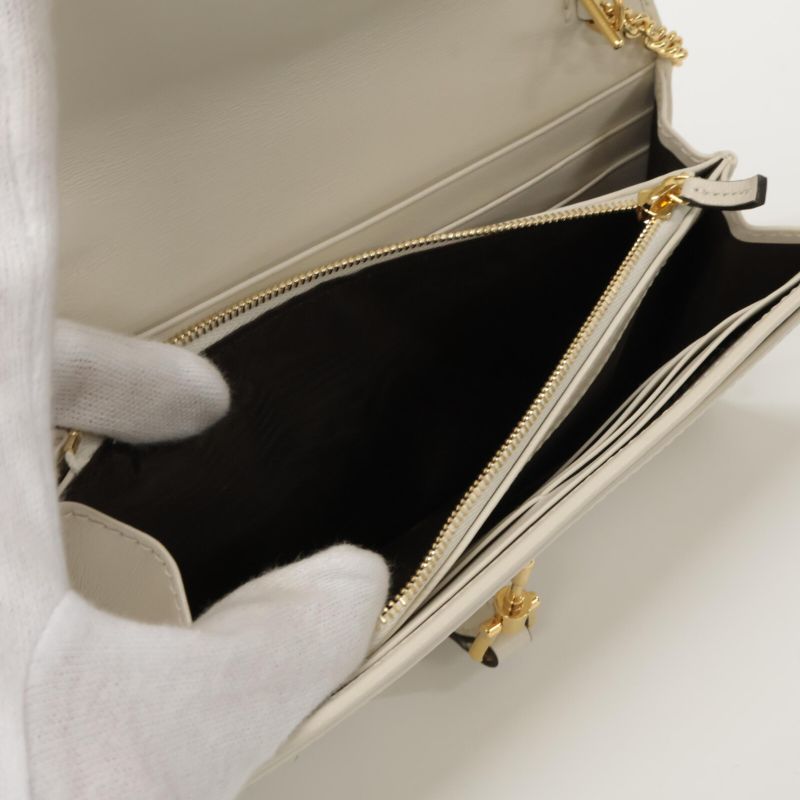 Gucci Similar 652681 Jackie 1961 Leather Chain Wallet