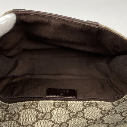 Gucci GG Pattern Belt Bag Waist Bag Sherry Line Web Body Bag Coated Canvas