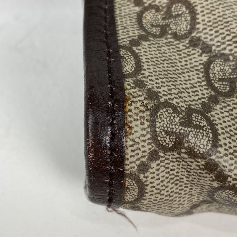 Gucci GG Pattern Belt Bag Waist Bag Sherry Line Web Body Bag Coated Canvas