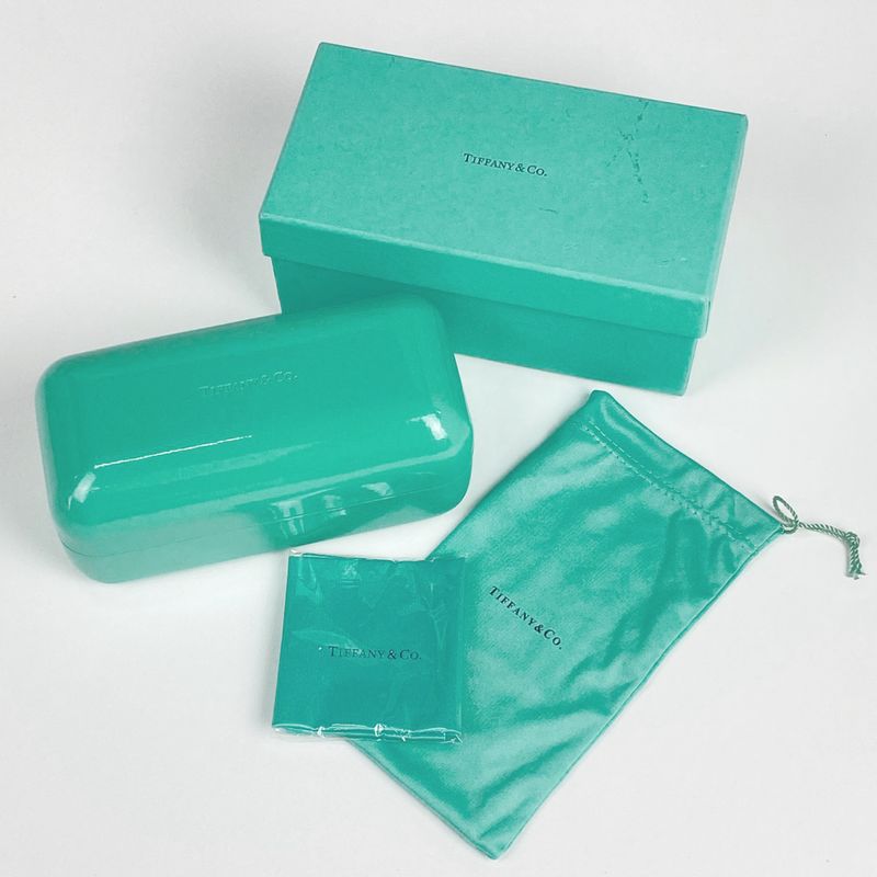 Tiffany & Co Tiffany & Co Logo Sunglasses Eyewear Sunglasses Plastic Rhinestone