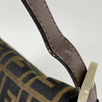 Fendi Zucca Pattern Shoulder Bag Mamma Bucket One Shoulder Handbag Shoulder Bag