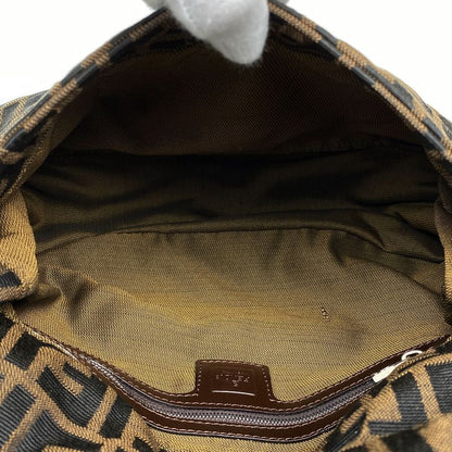 Fendi Zucca Pattern Shoulder Bag Mamma Bucket One Shoulder Handbag Shoulder Bag