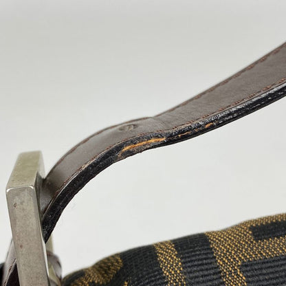 Fendi Zucca Pattern Shoulder Bag Mamma Bucket One Shoulder Handbag Shoulder Bag