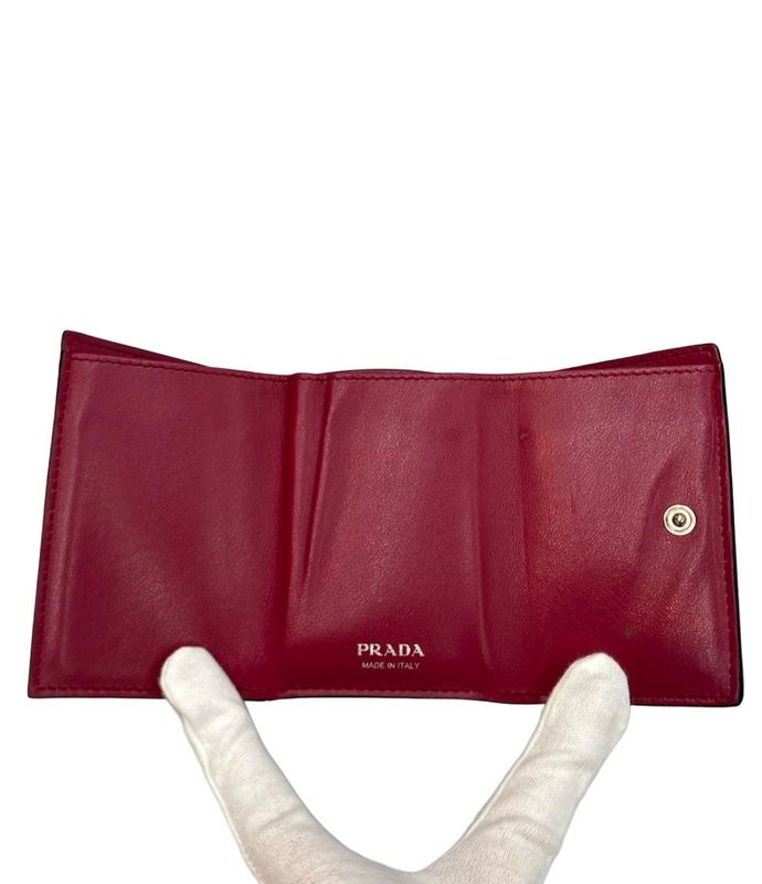 Prada Trifold Wallet Women's Prada