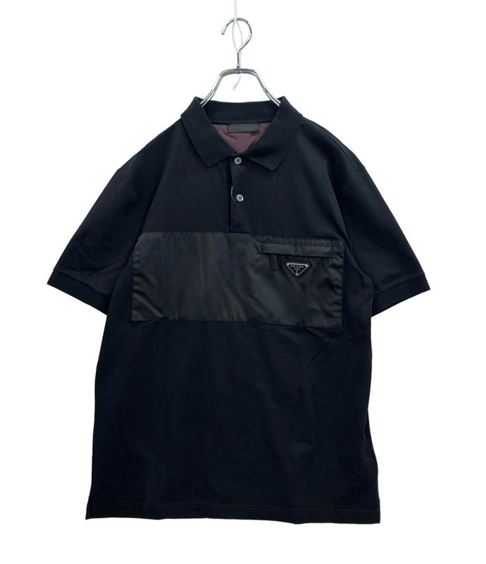 Prada Short Sleeve Polo Shirt Men's SIZE L Prada
