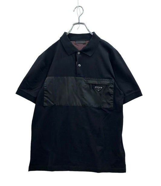 Prada Short Sleeve Polo Shirt Men's SIZE L Prada