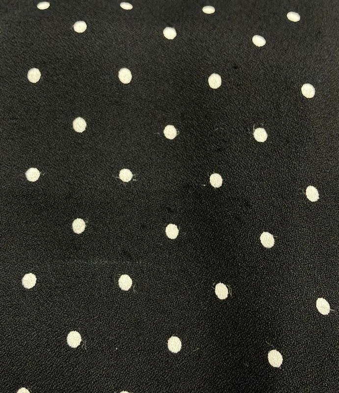 Celine Dotted Short-sleeved Dress Women's SIZE 38 Celine