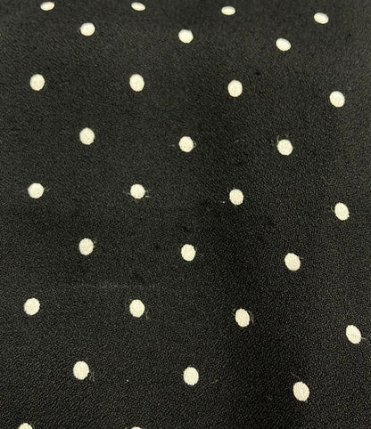 Celine Dotted Short-sleeved Dress Women's SIZE 38 Celine