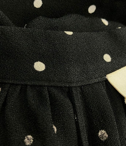 Celine Dotted Short-sleeved Dress Women's SIZE 38 Celine