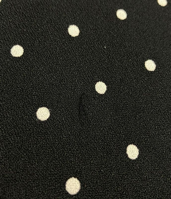 Celine Dotted Short-sleeved Dress Women's SIZE 38 Celine