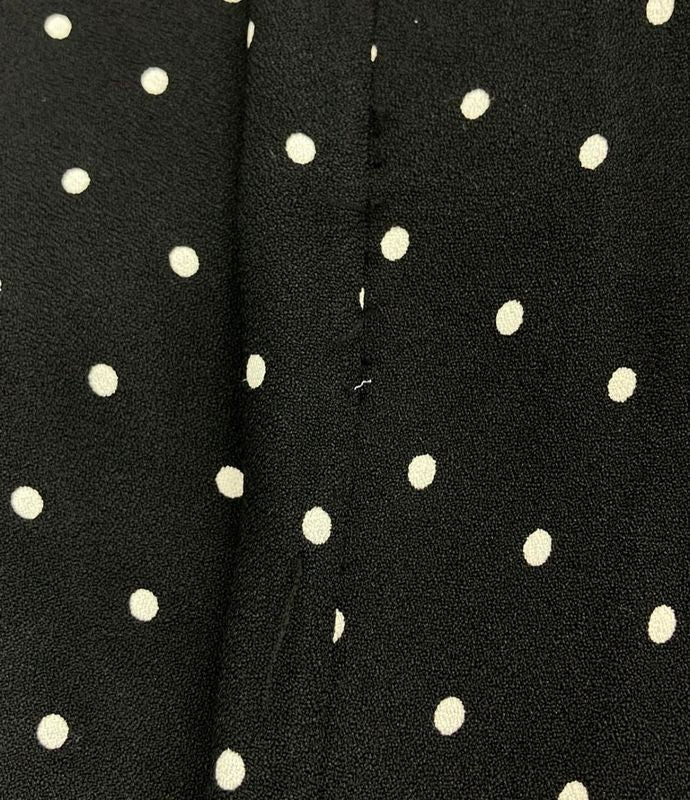 Celine Dotted Short-sleeved Dress Women's SIZE 38 Celine