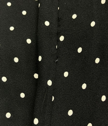 Celine Dotted Short-sleeved Dress Women's SIZE 38 Celine