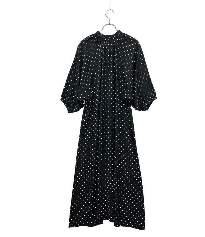 Celine Dotted Short-sleeved Dress Women's SIZE 38 Celine