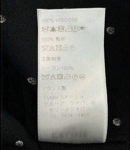 Celine Dotted Short-sleeved Dress Women's SIZE 38 Celine