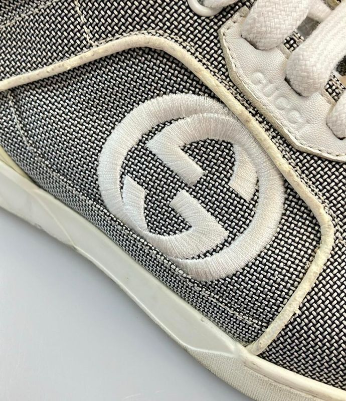 Gucci High Cut Sneakers Men's SIZE 8 (27cm (10.63in)) Gucci