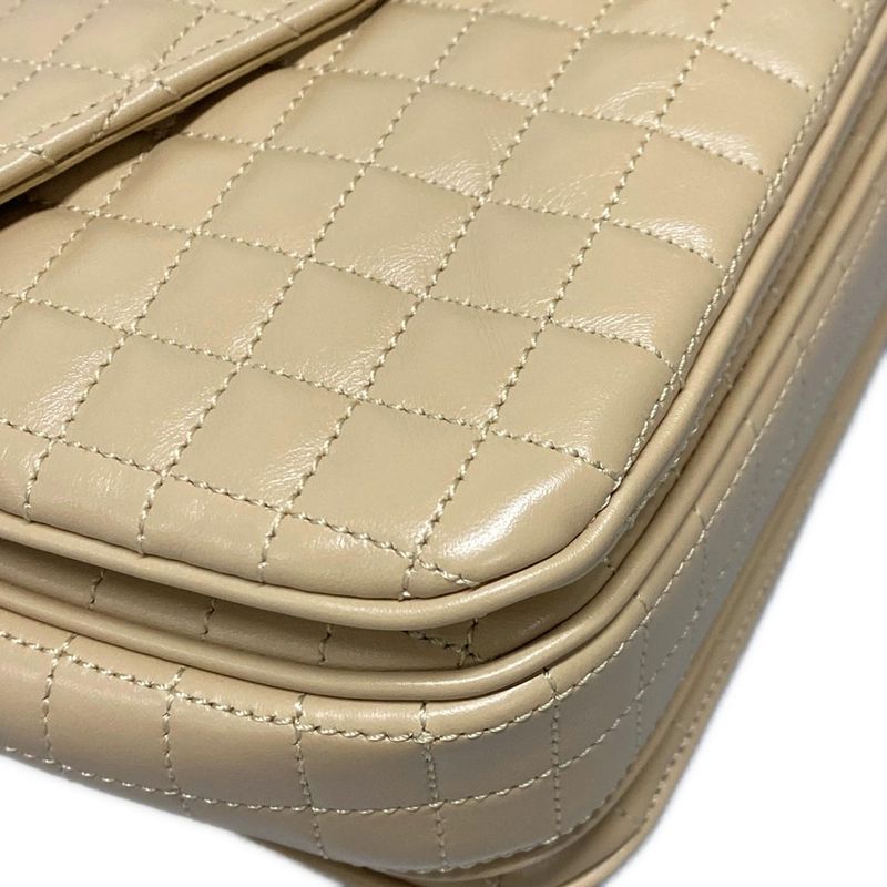 Celine Bag C Medium .03nd Beige Quilted/chain