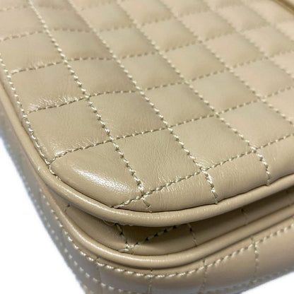 Celine Bag C Medium .03nd Beige Quilted/chain