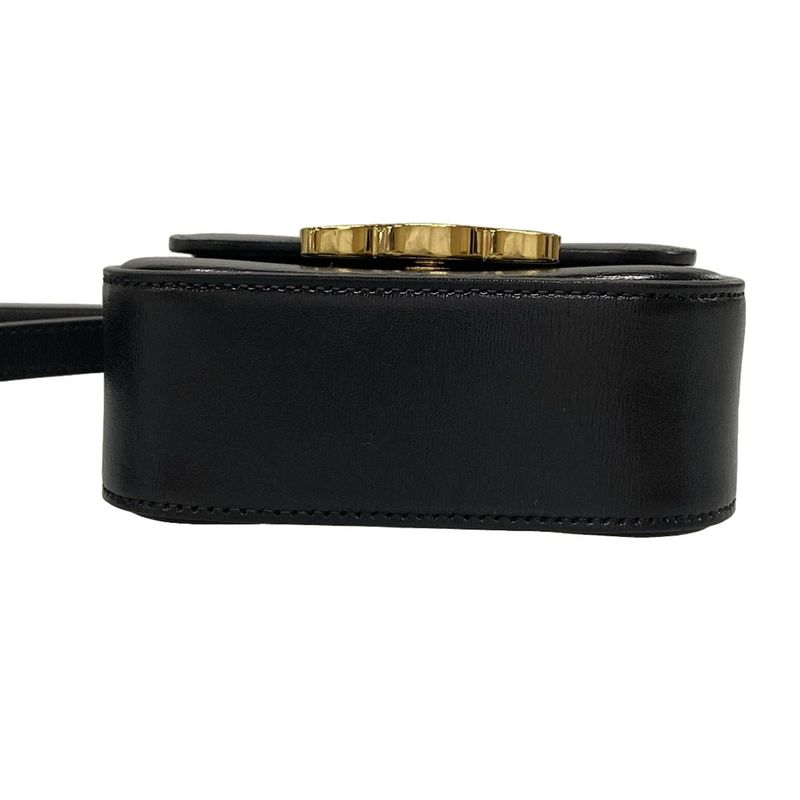 Celine Bag / Mini Claude Black Mini Bag Leather
