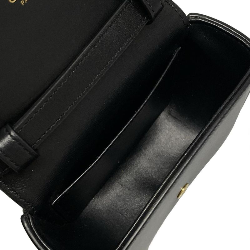 Celine Bag / Mini Claude Black Mini Bag Leather